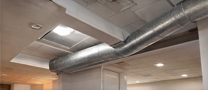 Unsightly Overhead Ductwork